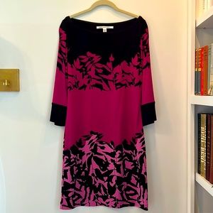 Vintage Diane Von Furstenberg silk sheath dress